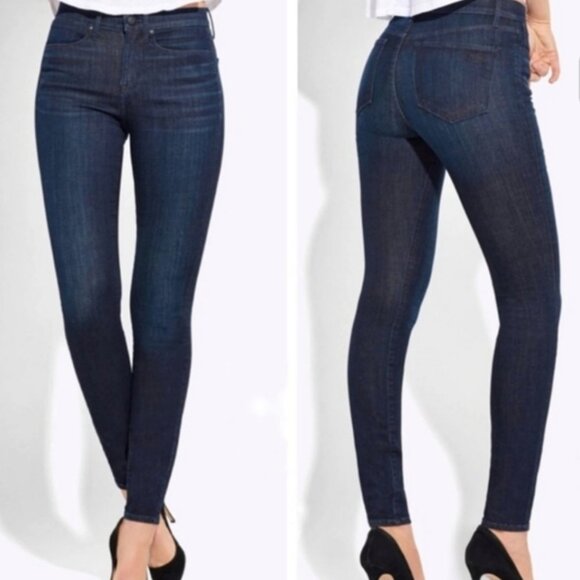 AYR The Skinny Jacs Jean Dark Blue Size 26 x 30 Minimalist Tencel High Rise Jean - Picture 1 of 13